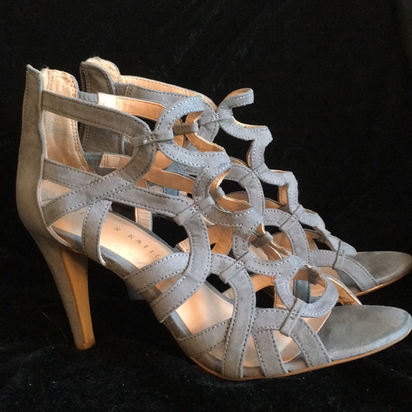 Kelly & Kate laser cut sandals size 8.5 39 euro - Picture 4 of 8